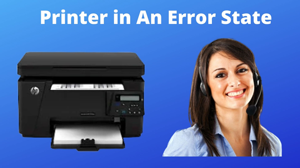 hp printer error state