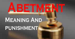 abetment meaning