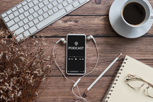top podcasts on Spotify