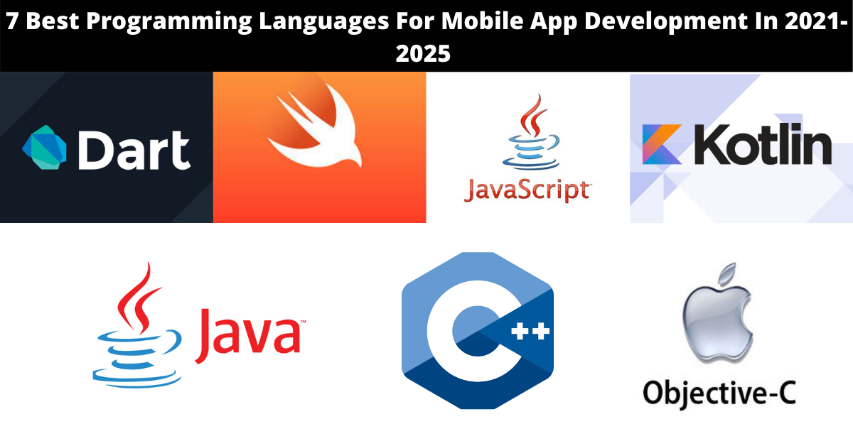 Top-7 Programming Languages For Mobile App Development In 2021- 2025