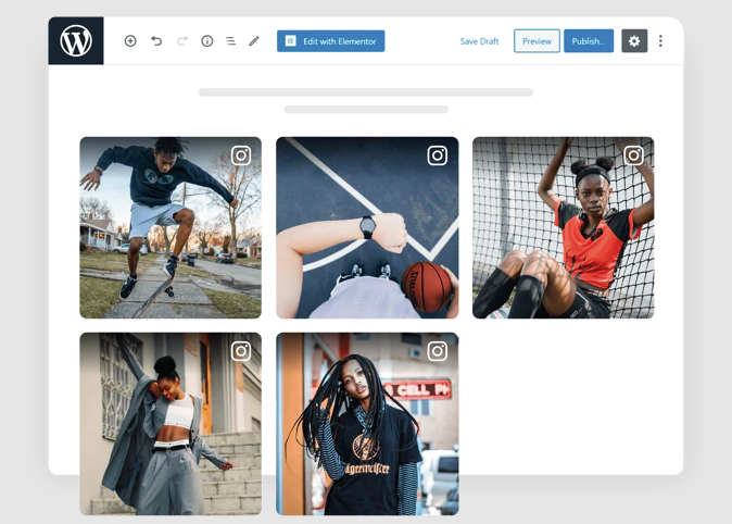 how Instagram feeds can be added