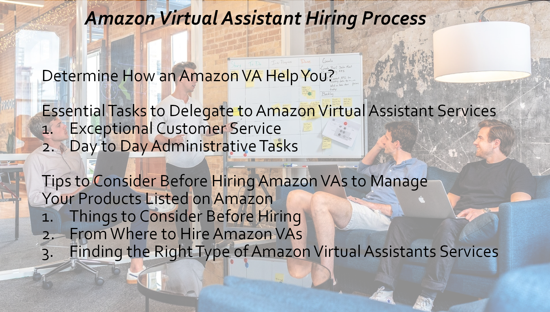 expert Amazon virtual assistant service provider