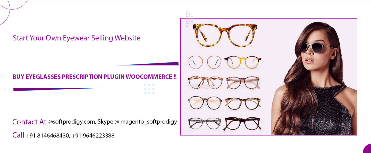 eye glasses website banner