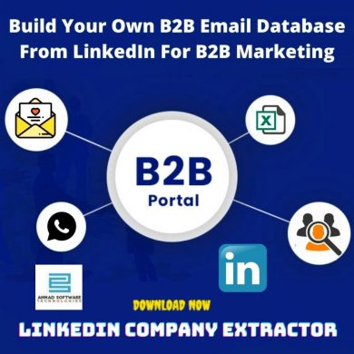 build an email database from LinkedIn