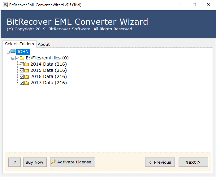 How to Convert Batch EML files to CSV format?