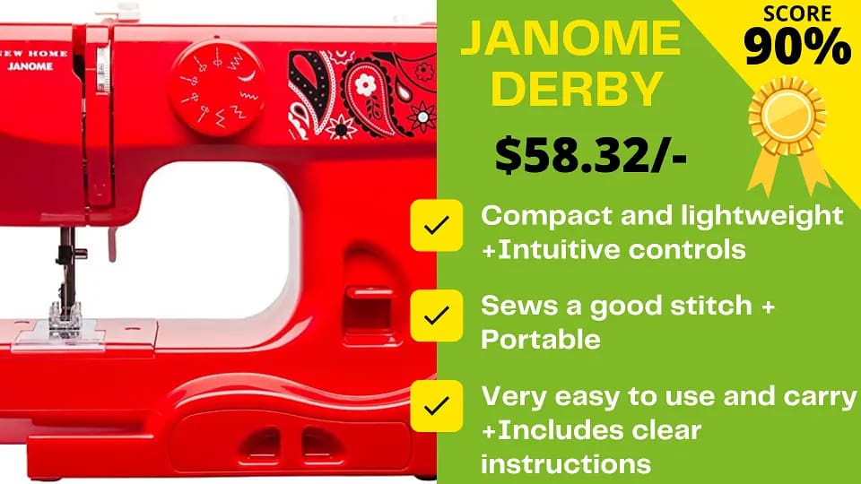 janome derby sewing machines