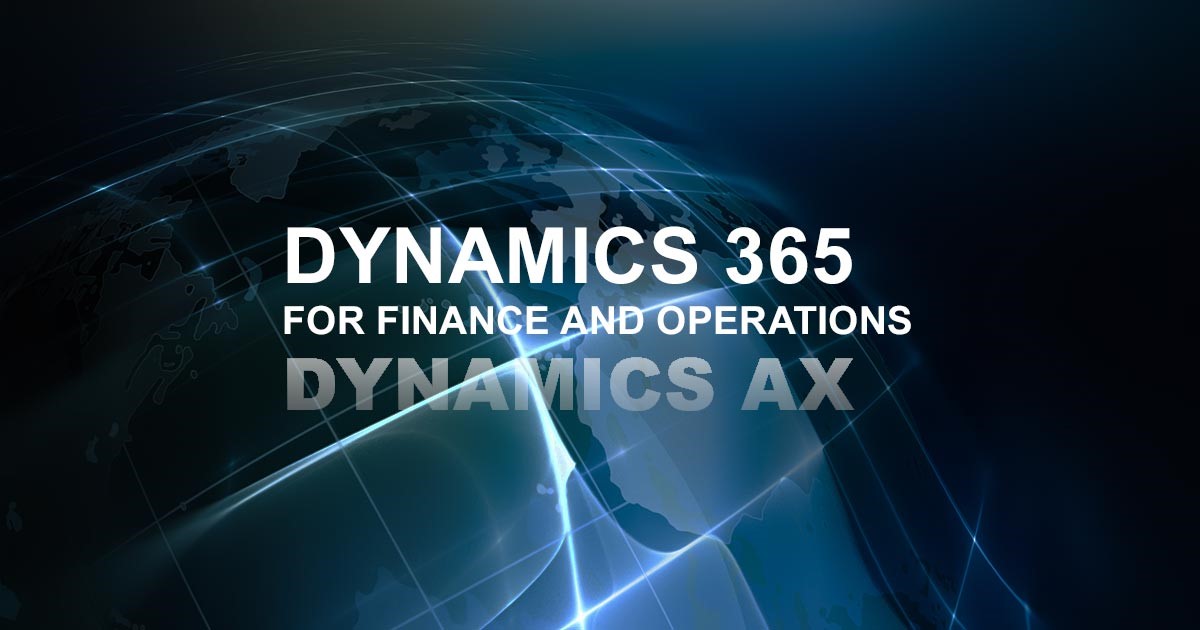 Dynamics 365 Dynamics AX
