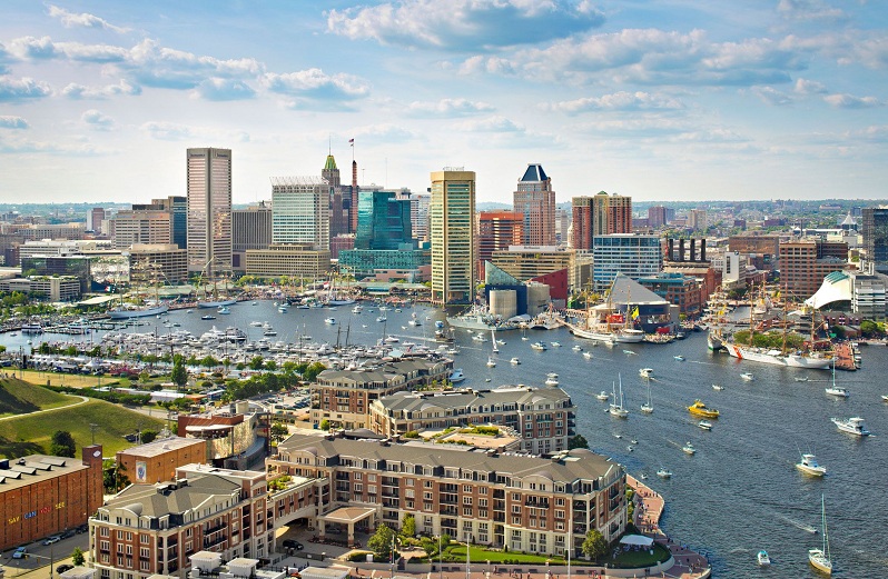 How to get flights to Baltimore