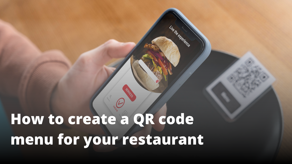 restaurants need QR Code Menus