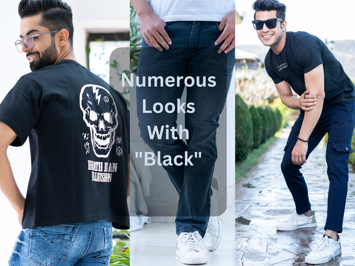 numerous looks With black