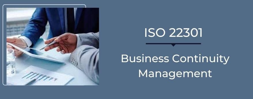iso 22301 certification