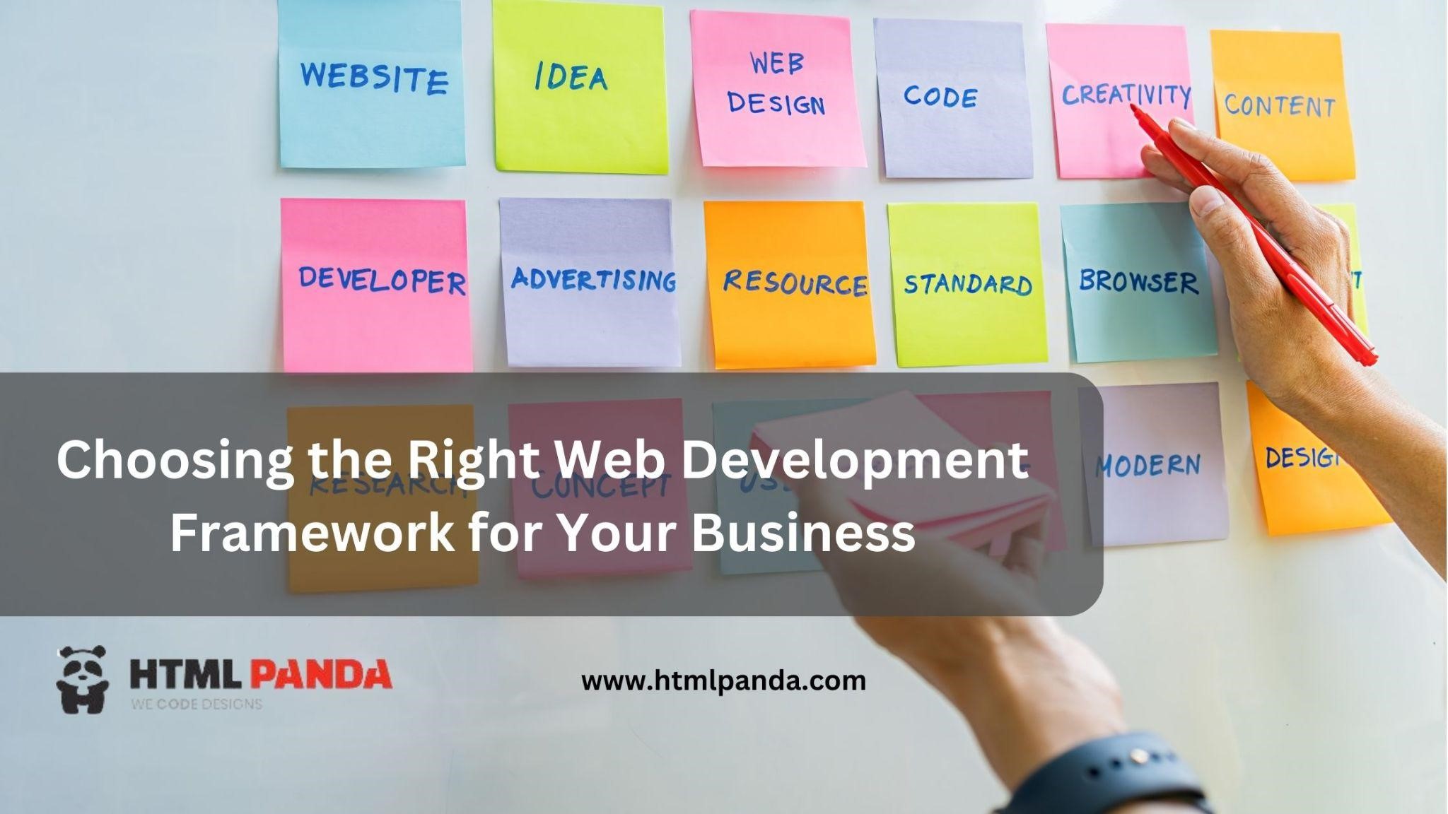choosing-right-web-development-framework-for-your-business
