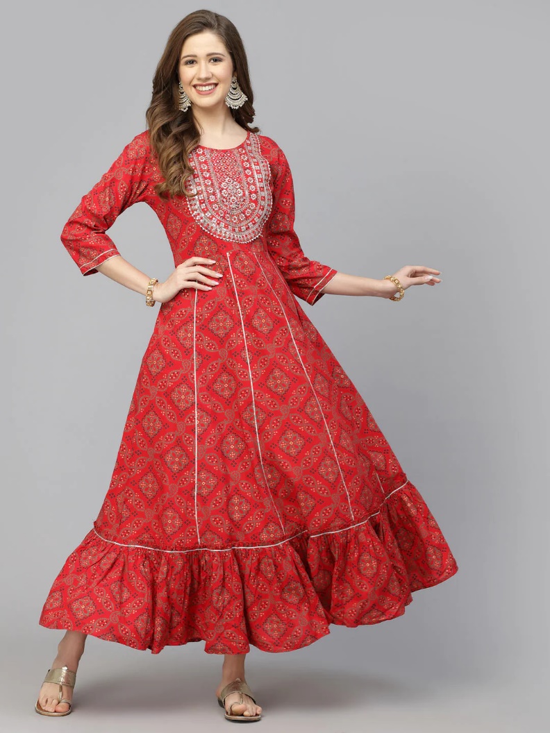 anarkali kurti