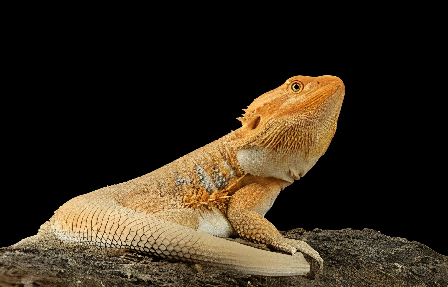 bearded dragon digging