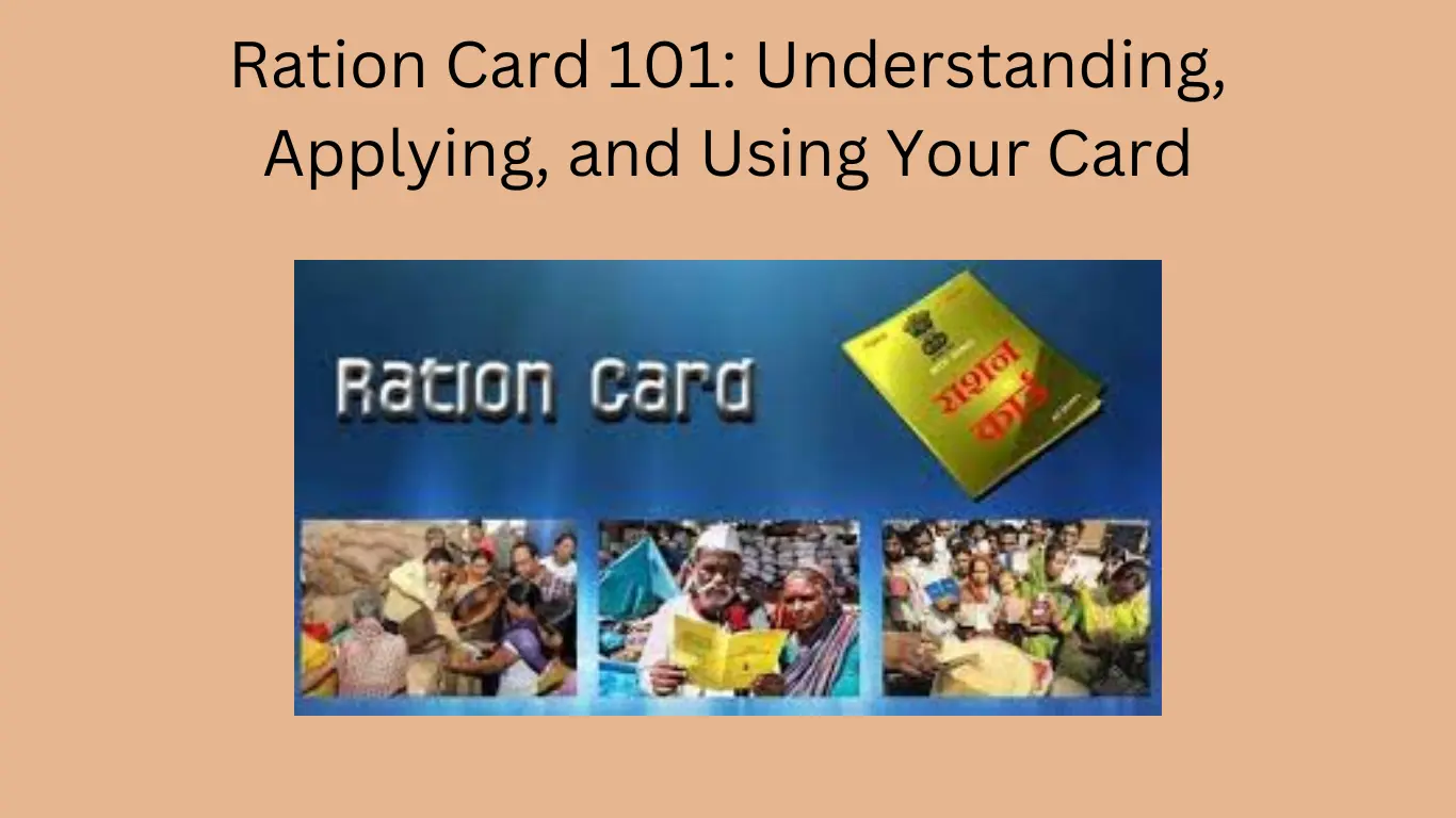 ration card applying