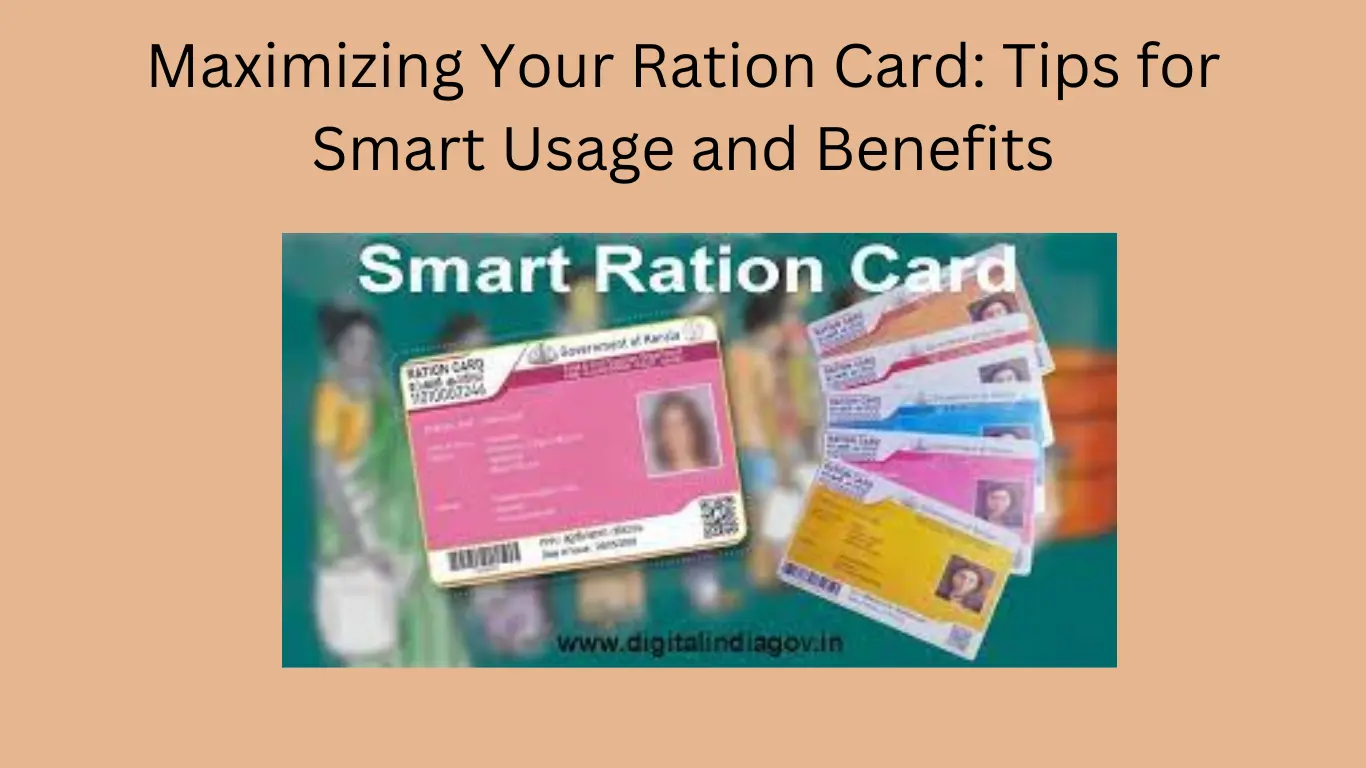 ration card tips