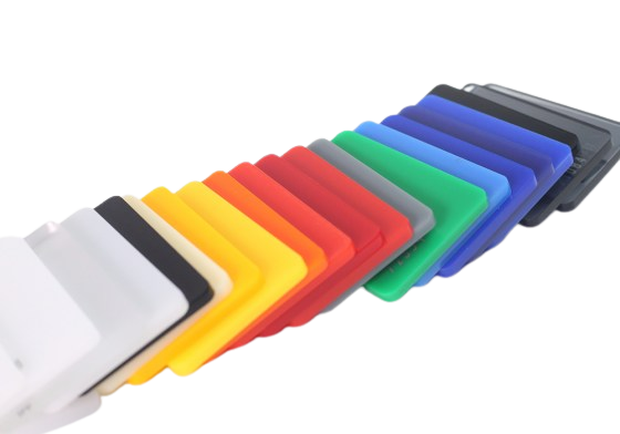 coloured acrylic sheets