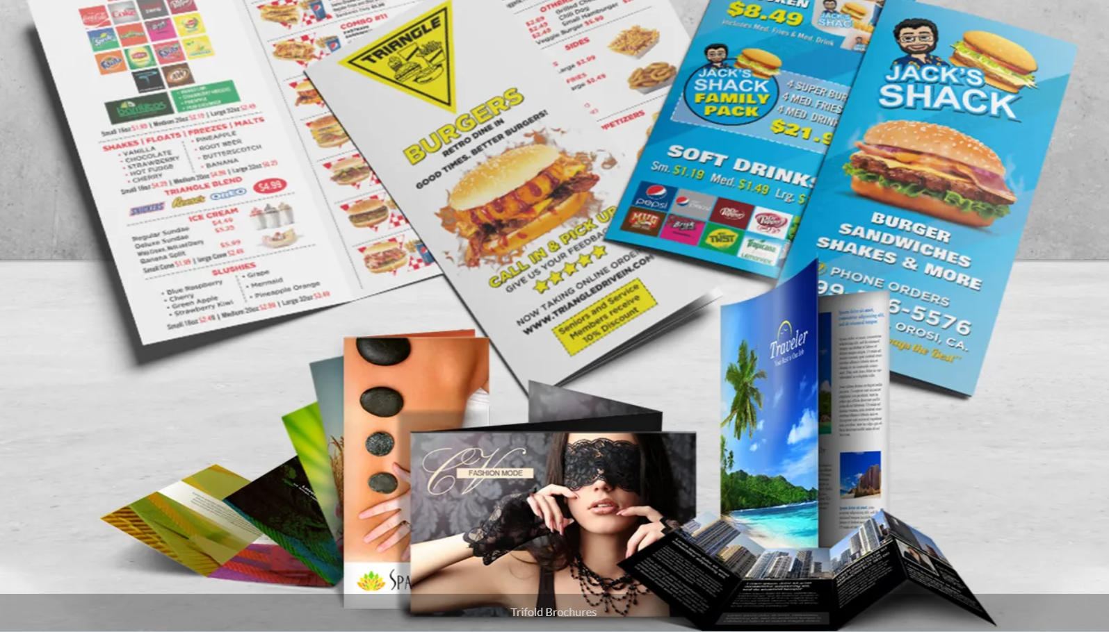trifold brochure