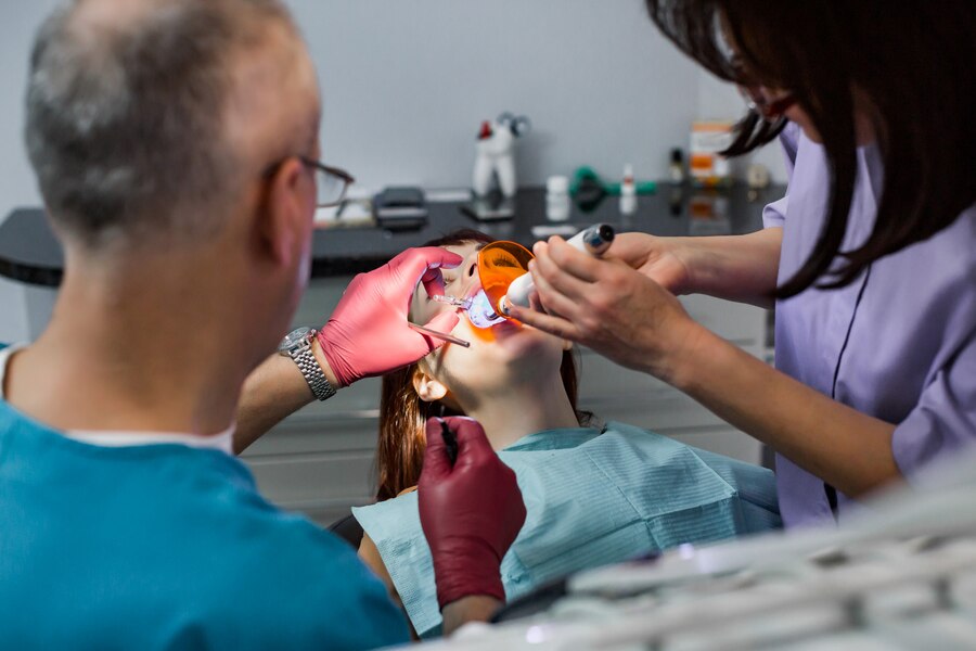 six dental implants