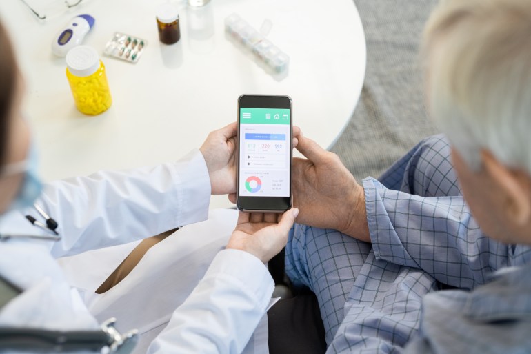 Personal medical records app