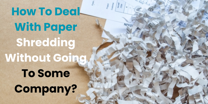 paper shredding