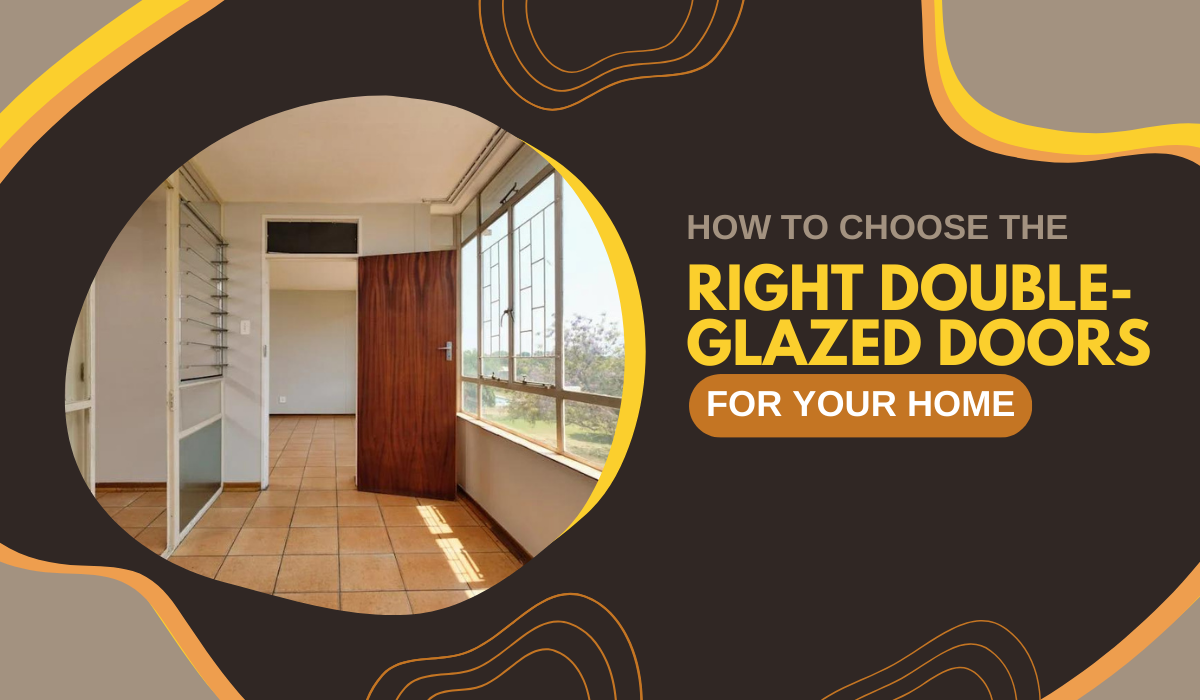 double-glazed doors