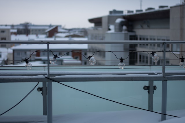 glass railings