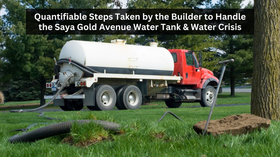 saya gold avenue water tank