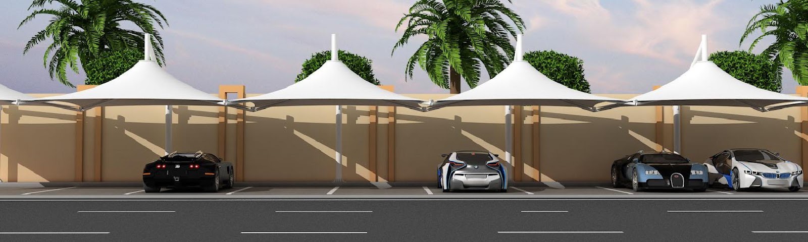 car park shed