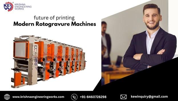 modern rotogravure machines
