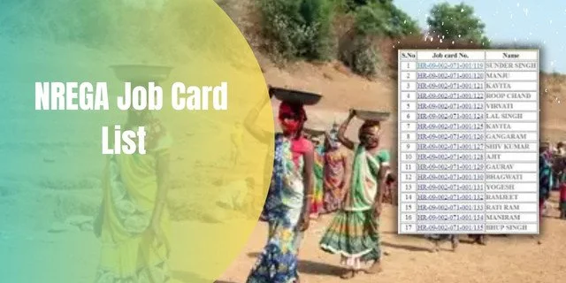 mg nrega Job card