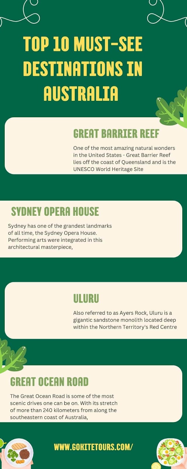 destinations in australia 