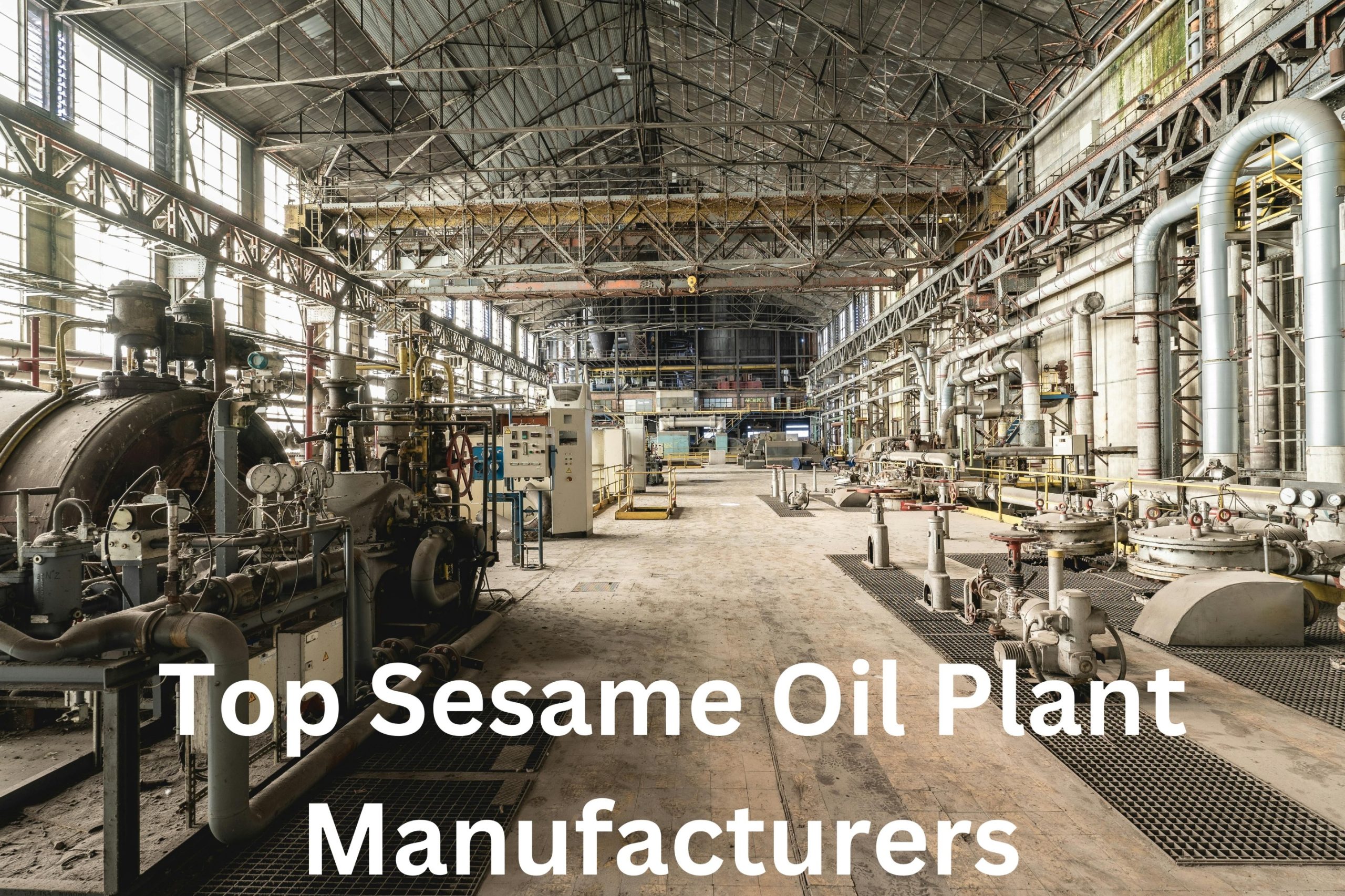 sesame oil plant