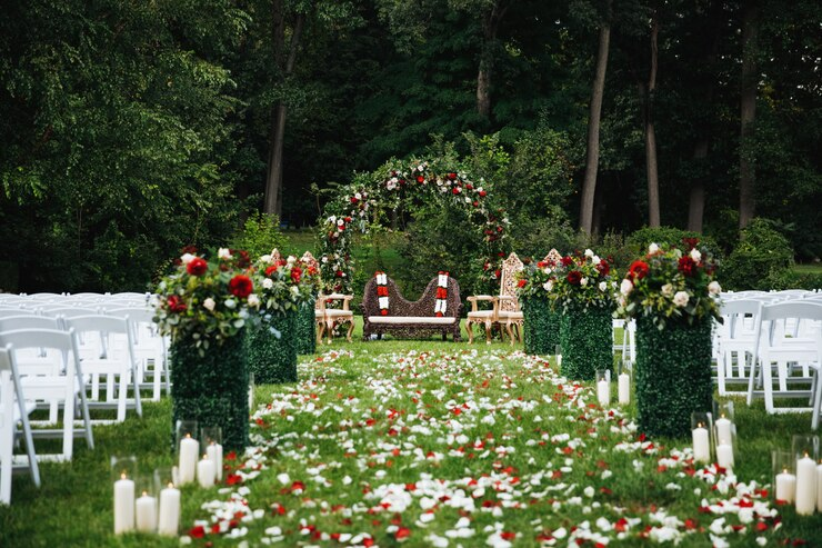 outdoor wedding