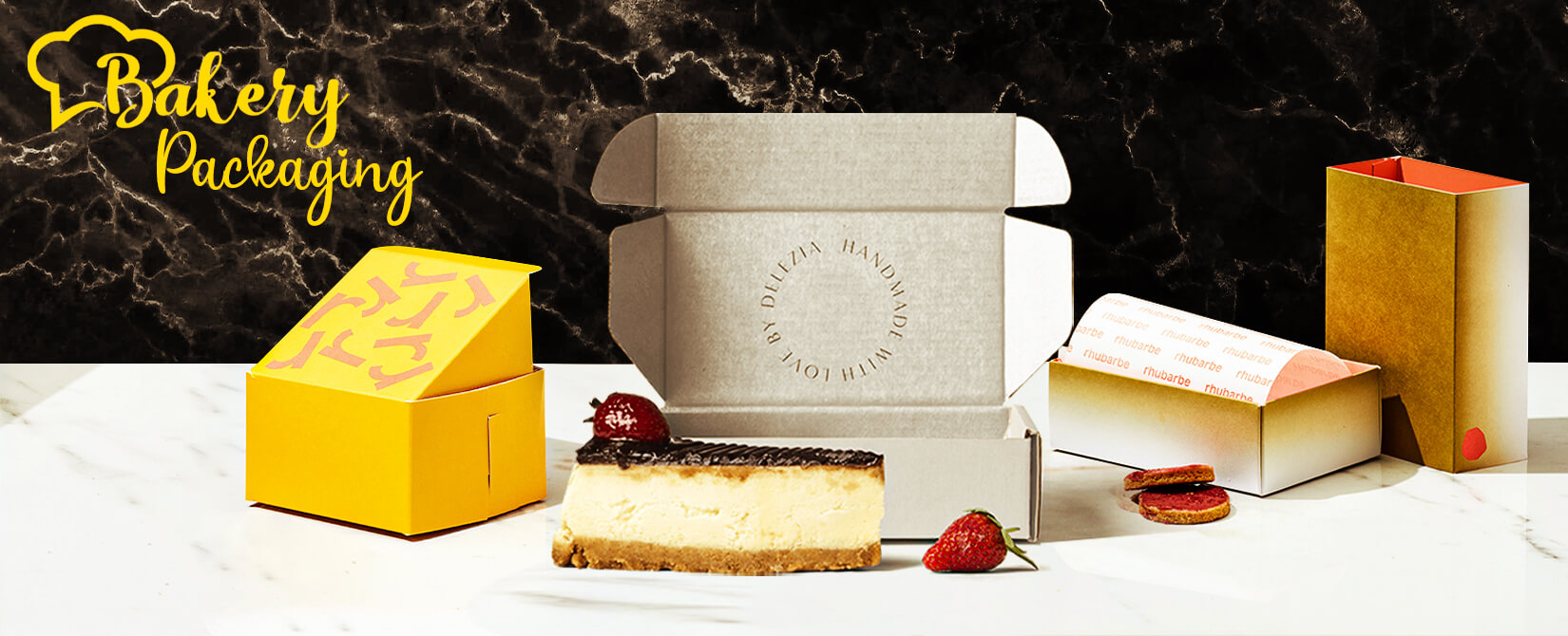 Bakery boxes with windows