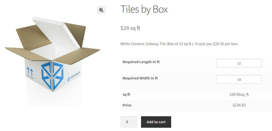 custom products in woocommerce