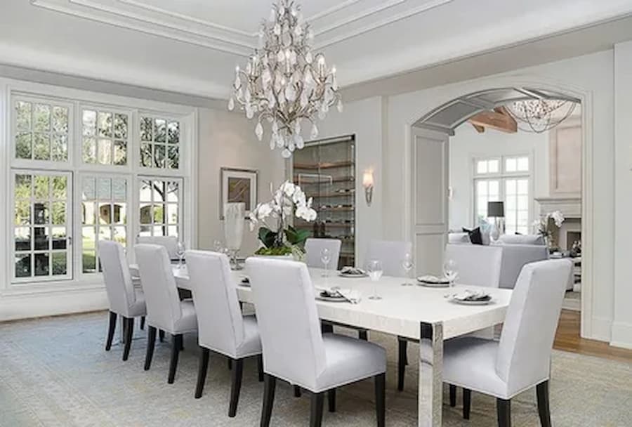 elegant dining room