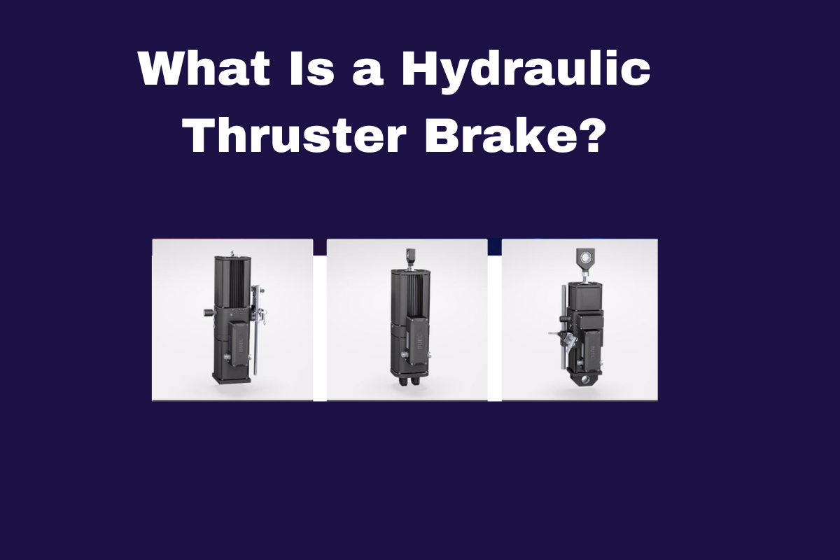 hydraulic thruster brake