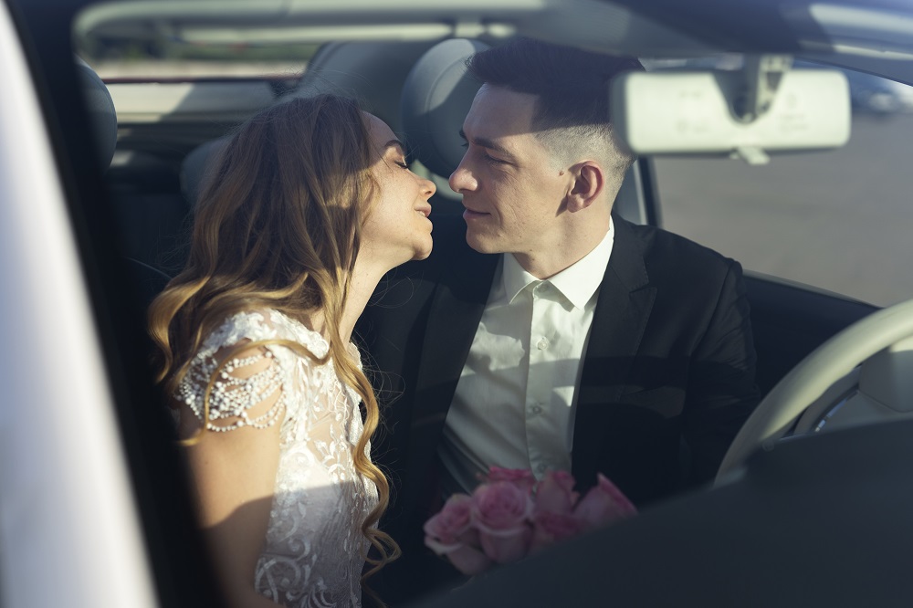 limo for wedding day