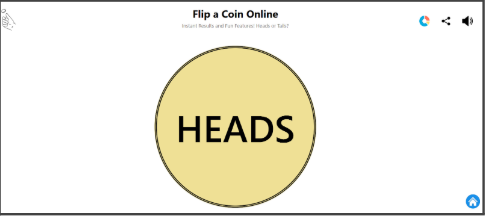 virtual coin flip