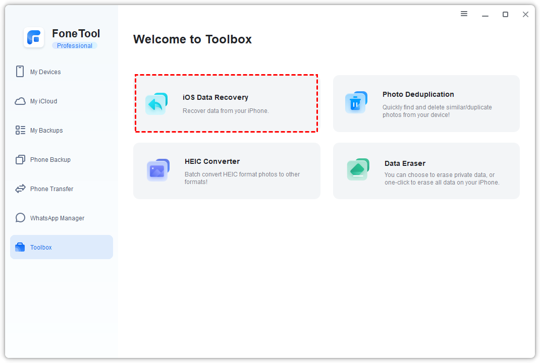 iPhone data recovery software