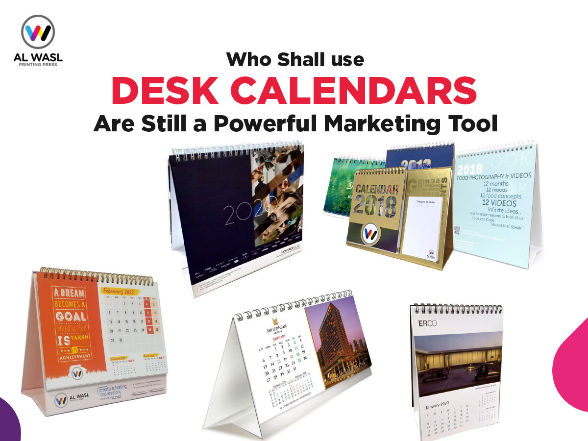 desk calendars