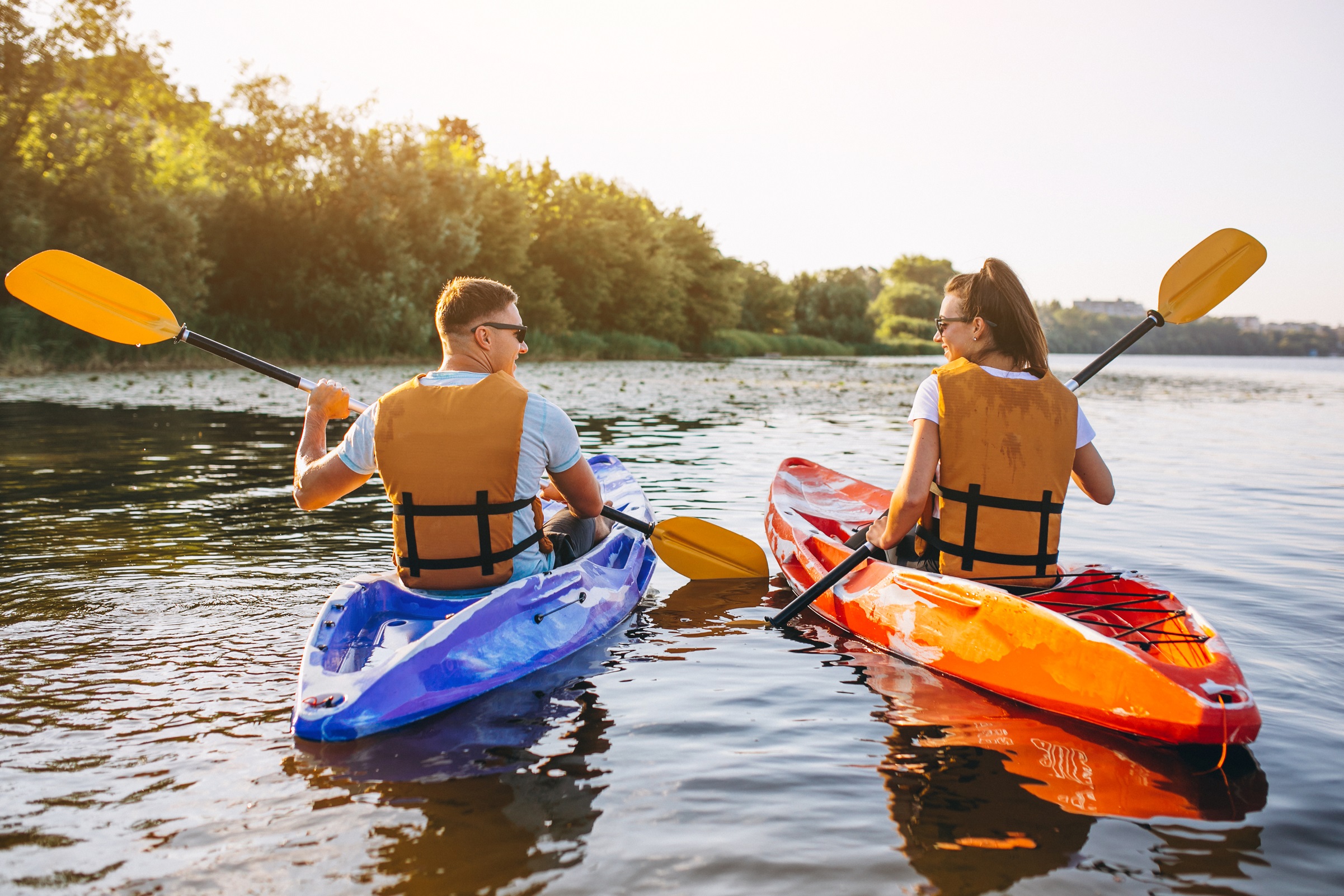 kayaking