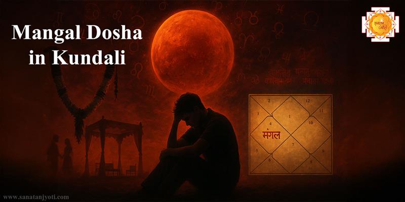 manglik dosha in a kundali