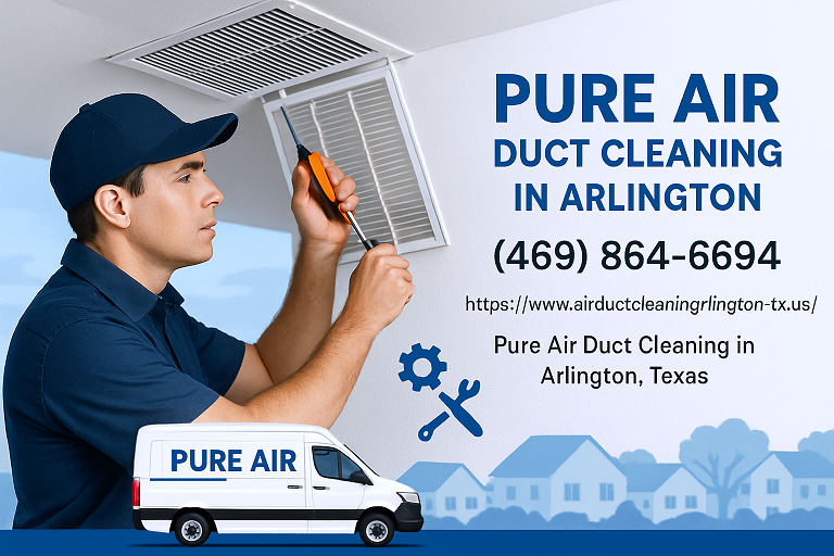 pure air duct cleaning in arlington