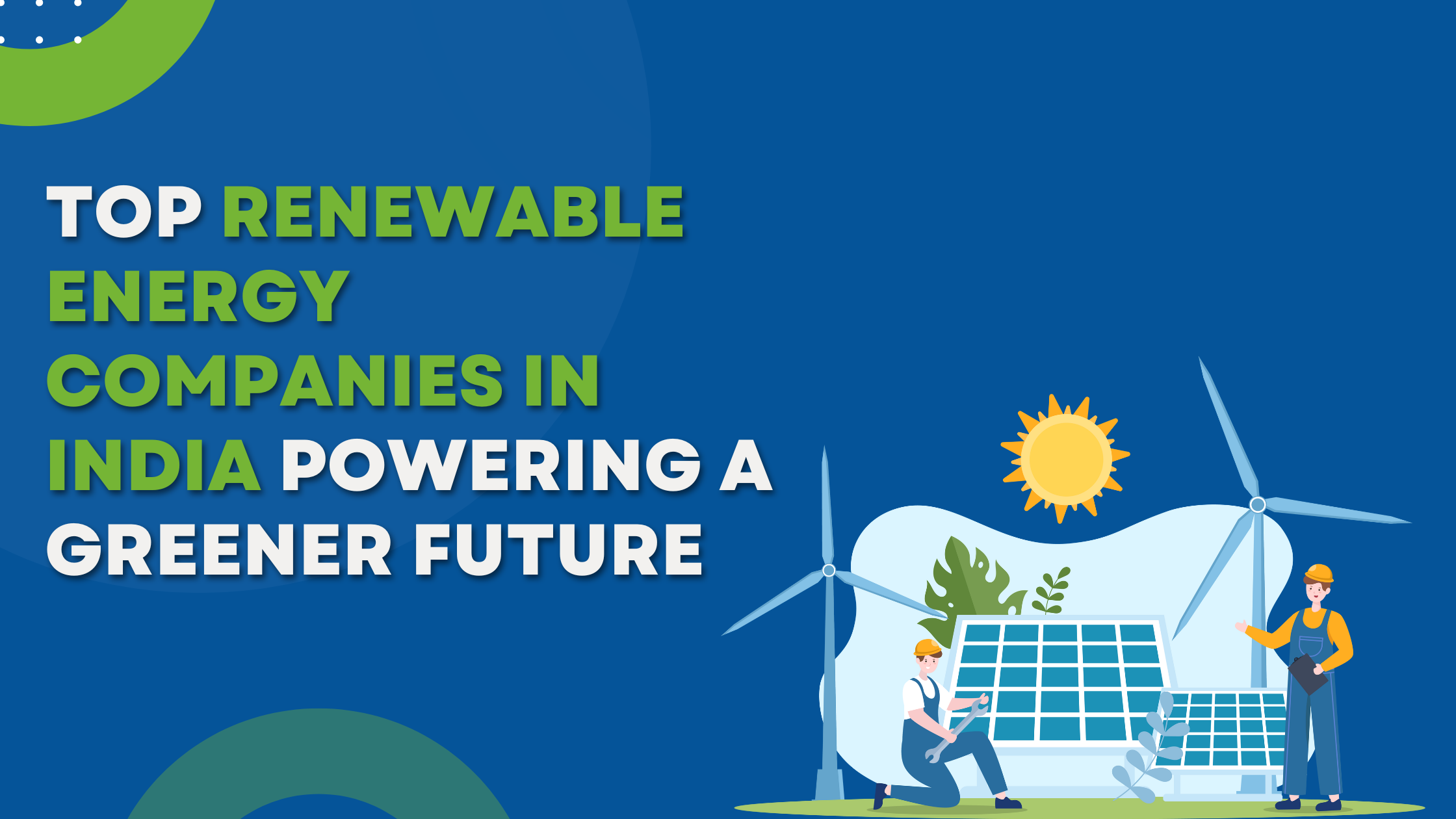 renewable energy companies in india