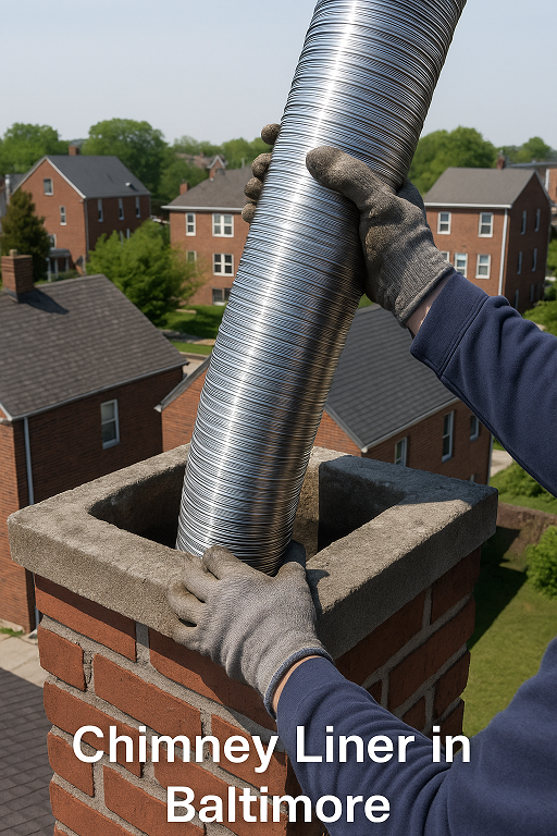 chimney liner in Baltimore