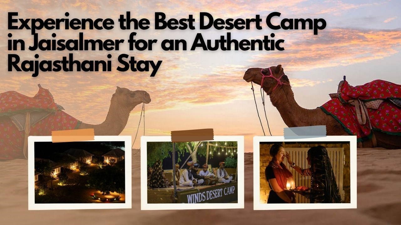 desert camp in Jaisalmer