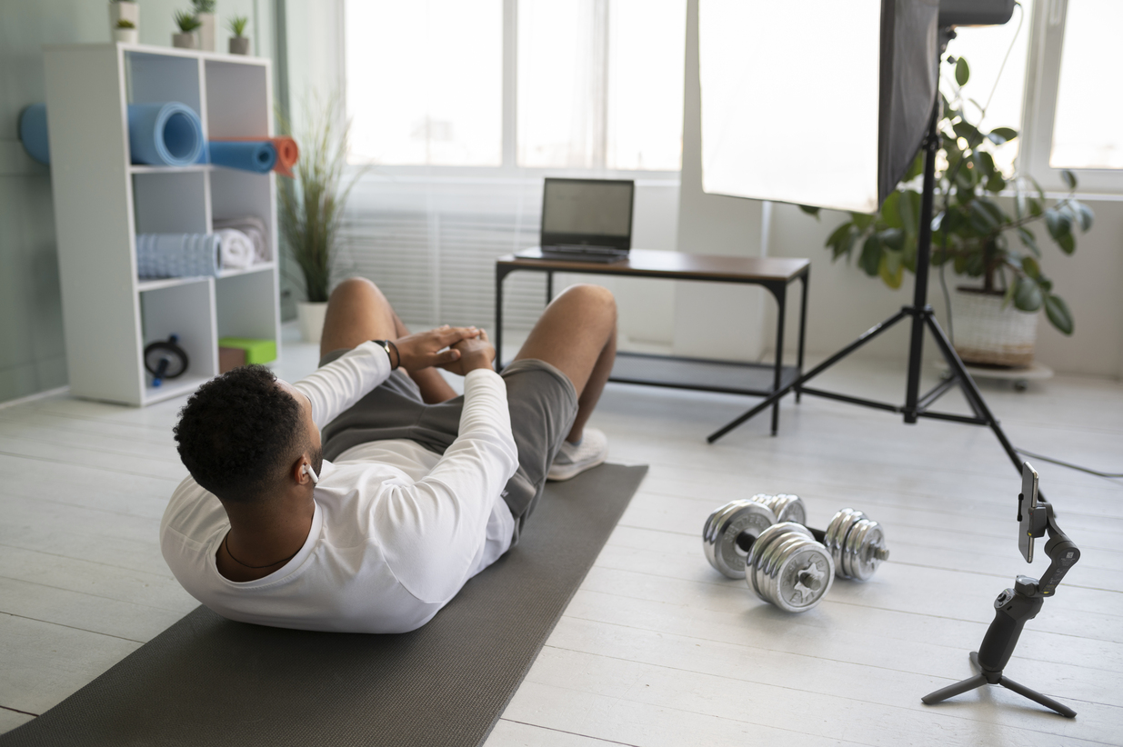 home fitness ideas for beginners