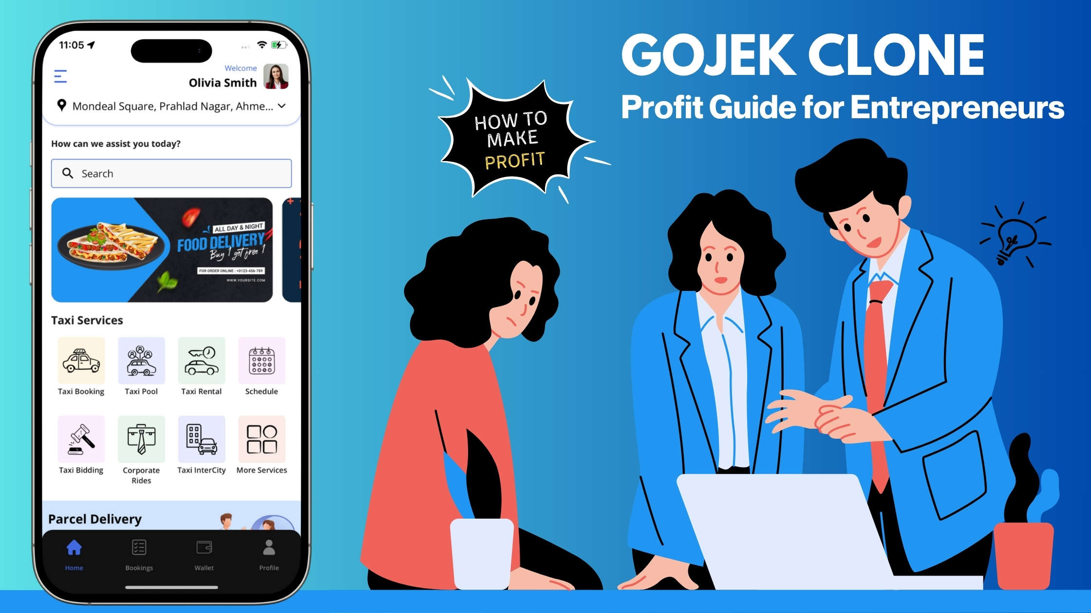 Gojek clone app development